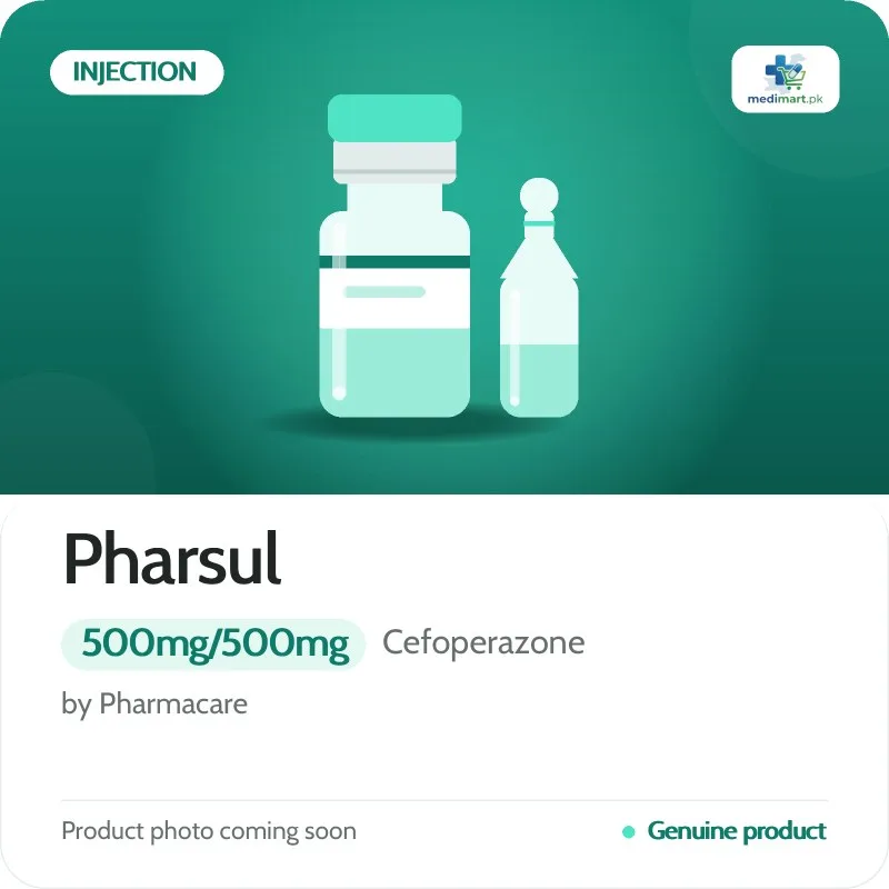 Pharsul 500mg/500mg Injection