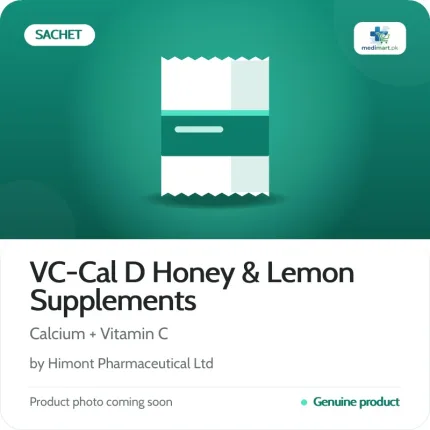 VC-Cal D Honey & Lemon Supplements  Sachet