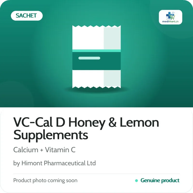 VC-Cal D Honey & Lemon Supplements  Sachet