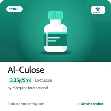 Al-Culose 3.35g/5ml Syrup