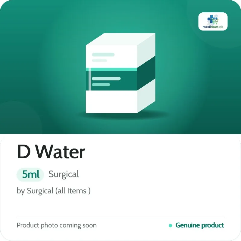 D Water 5ml D Water 5ml
