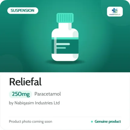 Reliefal 250mg Suspension