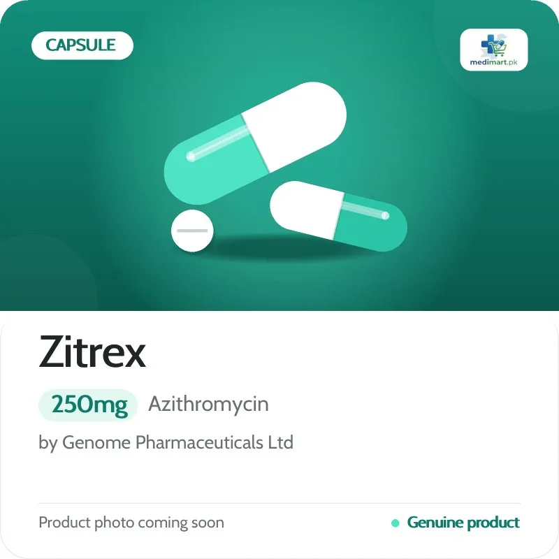 Zitrex 250mg Capsule Zitrex 250mg Capsule