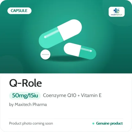 Q-Role 50mg/15iu Capsule