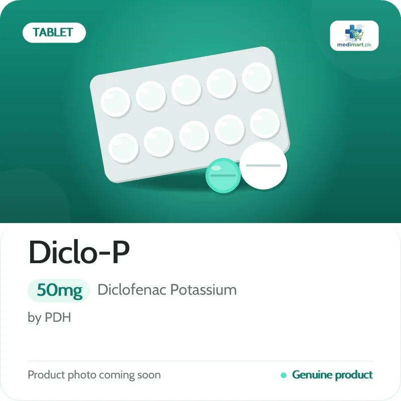 Diclo-P 50mg Tablet