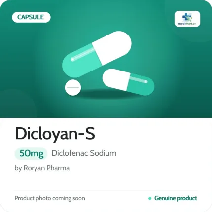 Dicloyan-S 50mg Capsule