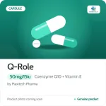 Q-Role 50mg/15iu Capsule