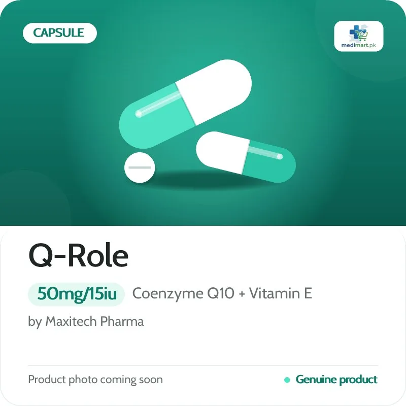Q-Role 50mg/15iu Capsule Q-Role 50mg/15iu Capsule