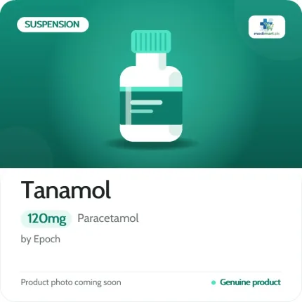 Tanamol 120mg Suspension