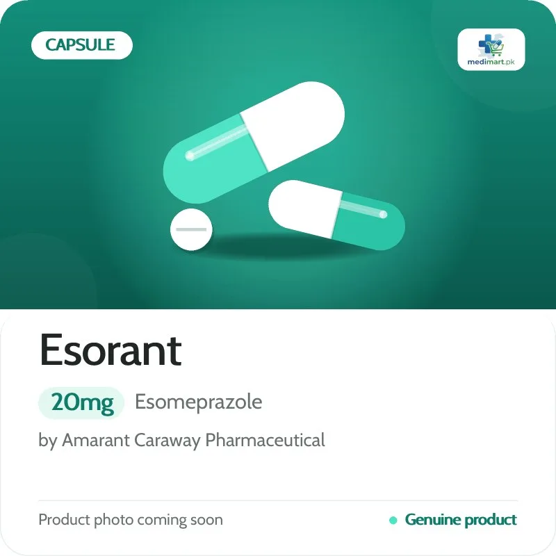 Esorant 20mg Capsule
