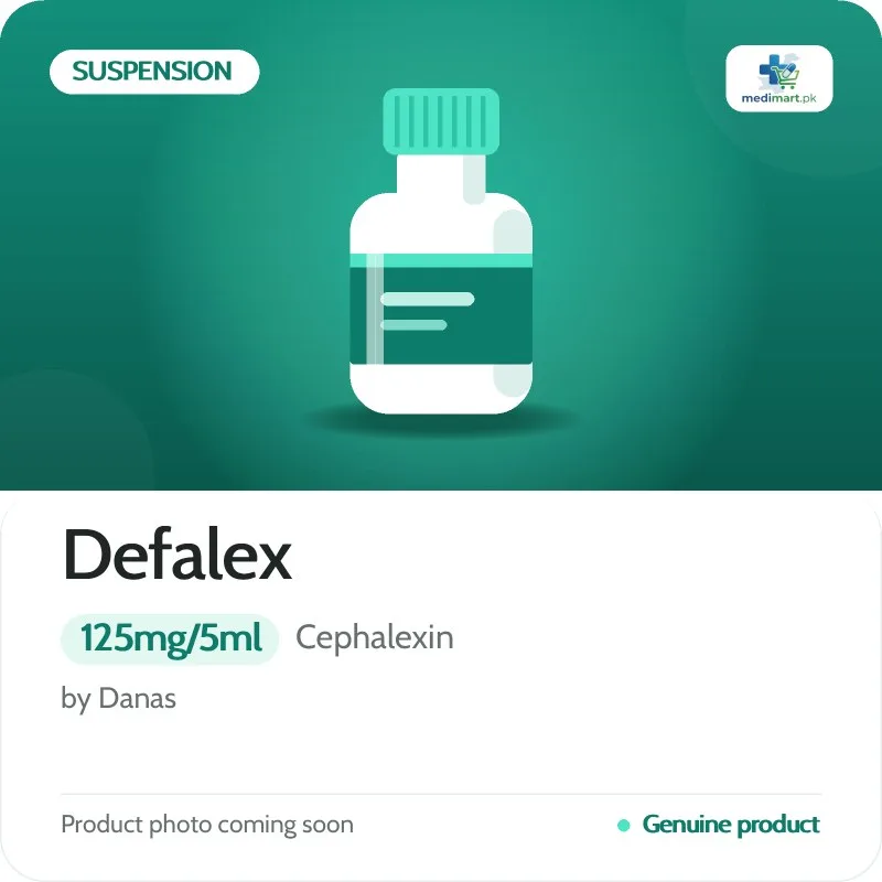 Defalex 125mg/5ml Suspension