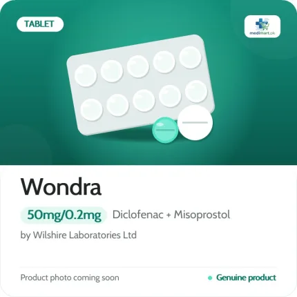 Wondra 50mg/0.2mg Tablet