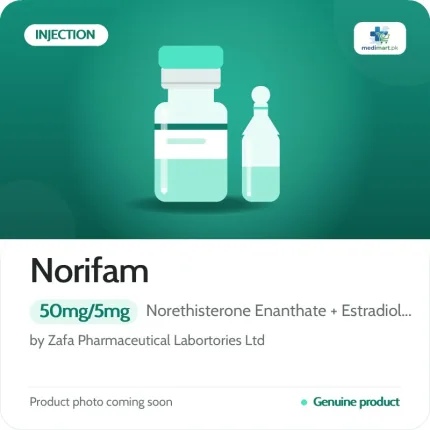 Norifam 50mg/5mg Injection