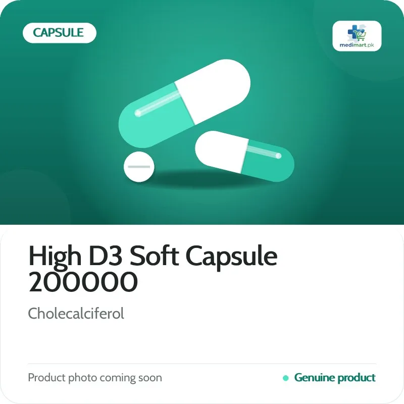High D3 Soft Capsule 200000  Capsule