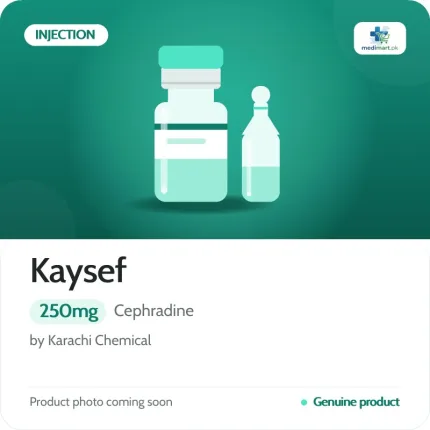 Kaysef 250mg Injection