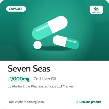 Seven Seas 1/000mg Capsule