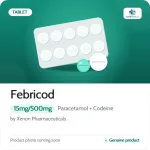 Febricod 15mg/500mg Tablet