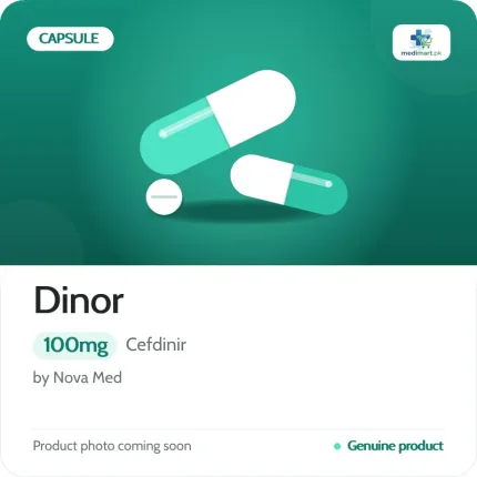 Dinor 100mg Capsule