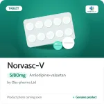 Norvasc-V 5/80mg Tablet