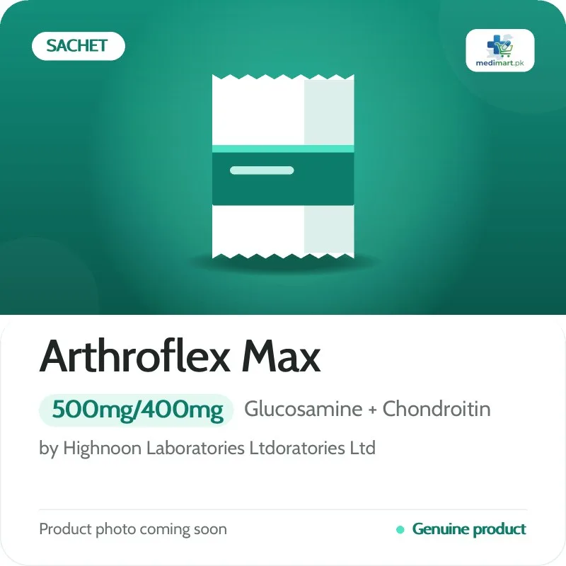 Arthroflex Max 500mg/400mg Sachet Arthroflex Max 500mg/400mg Sachet