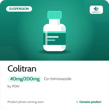 Colitran 40mg/200mg Suspension