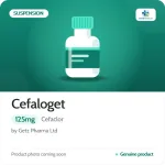 Cefaloget 125mg Suspension