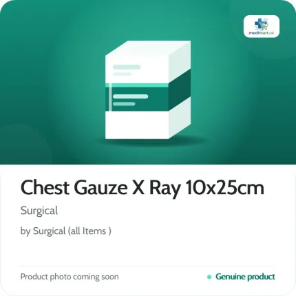 Chest Gauze X Ray 10x25cm