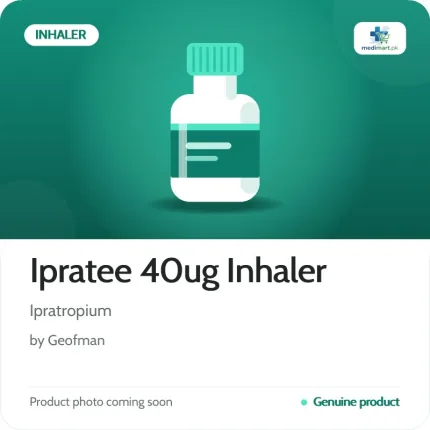 Ipratee 40ug Inhaler  Inhaler