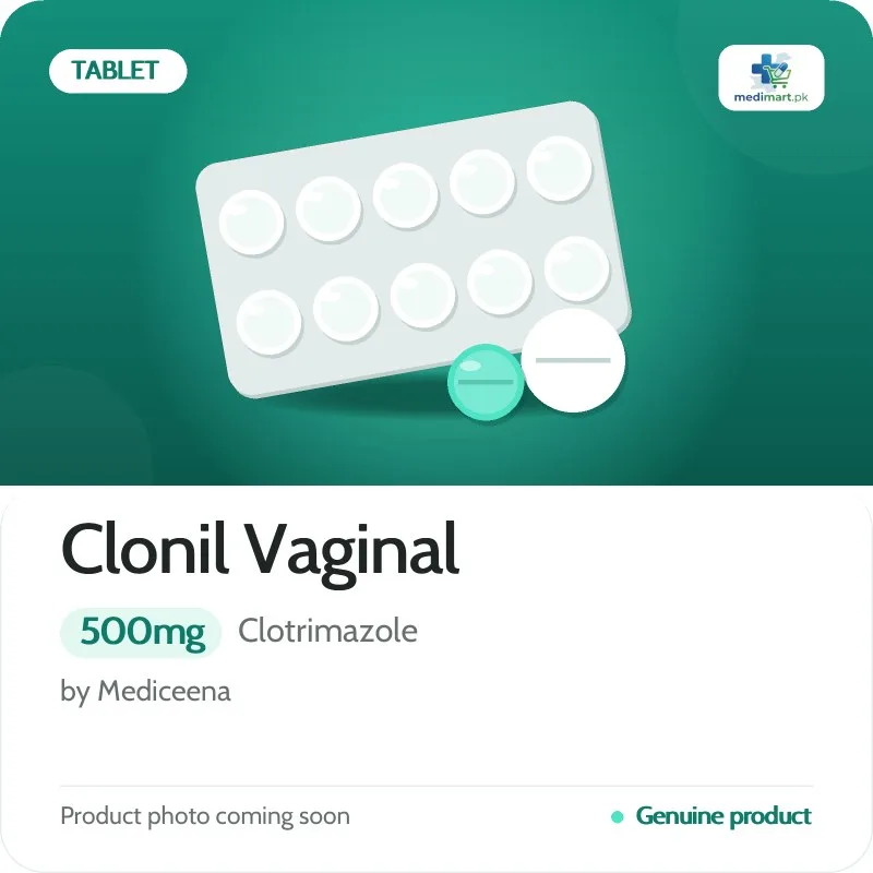 Clonil Vaginal 500mg Tablet