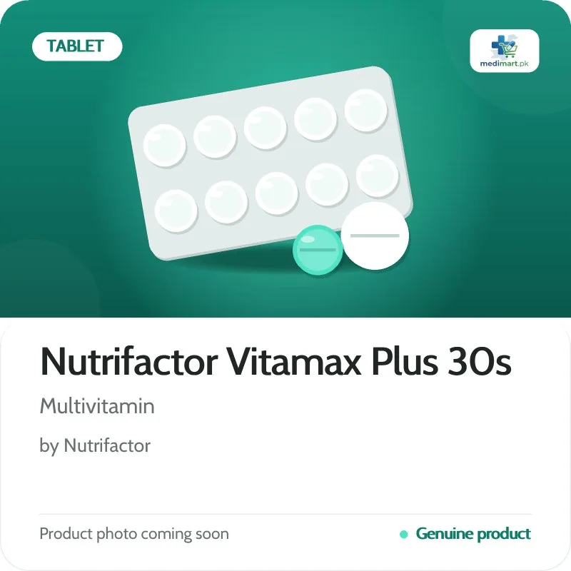 Nutrifactor Vitamax Plus 30s  Tablet