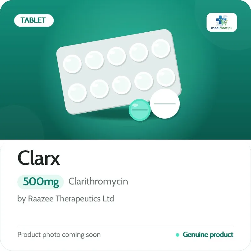 Clarx 500mg Tablet Clarx 500mg Tablet