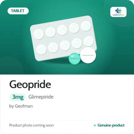 Geopride 3mg Tablet