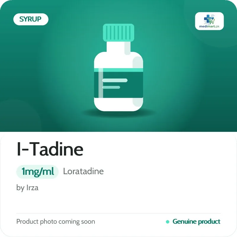I-Tadine 1mg/ml Syrup