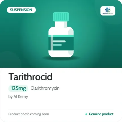 Tarithrocid 125mg Suspension