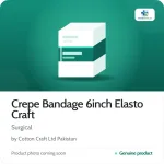 Crepe Bandage 6inch Elasto Craft
