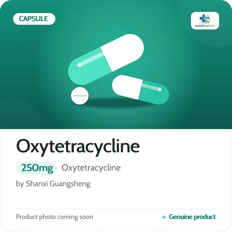 Oxytetracycline 250mg Capsule