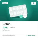 Cetrin 10mg Tablet