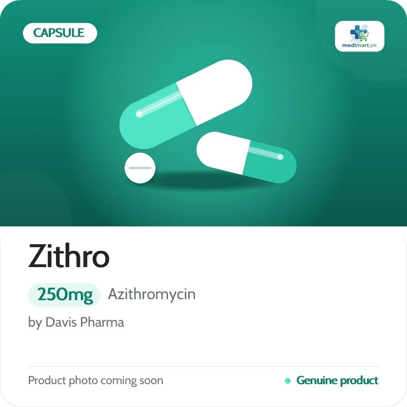 Zithro 250mg Capsule