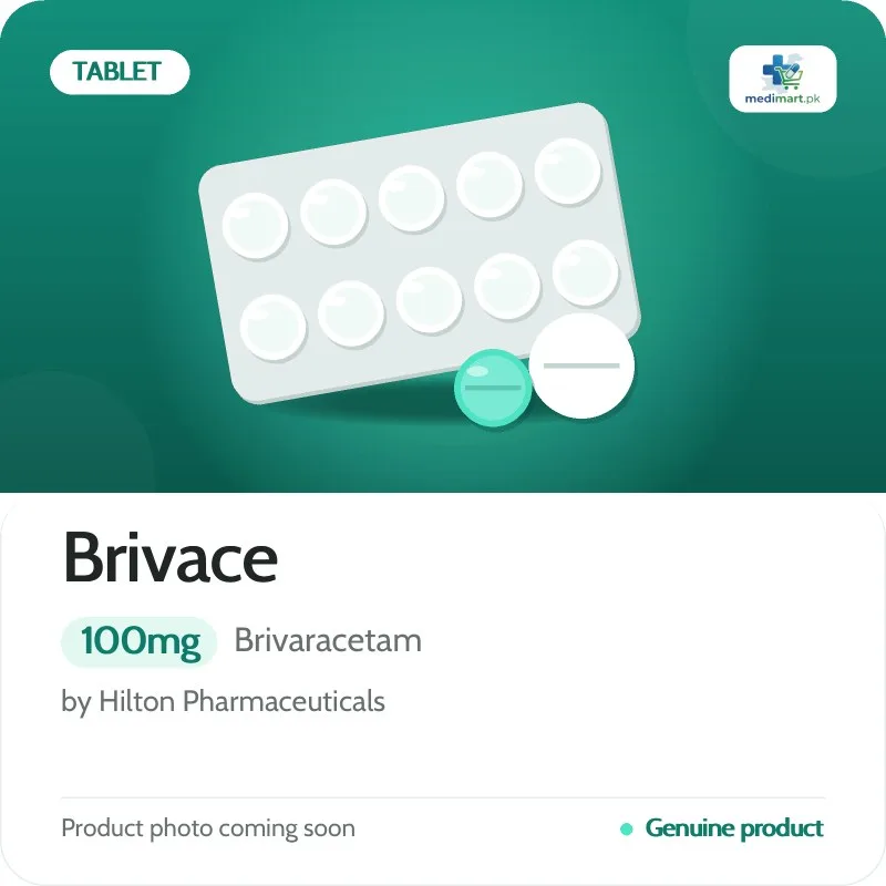 Brivace 100mg Tablet Brivace 100mg Tablet