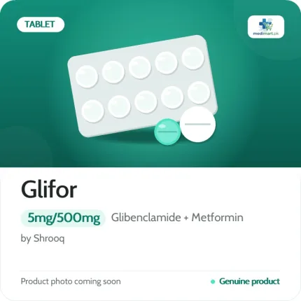 Glifor 5mg/500mg Tablet