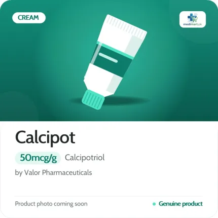 Calcipot 50mcg/g Cream