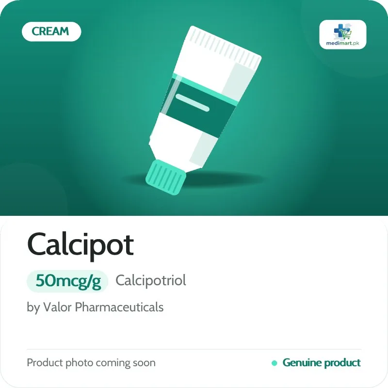 Calcipot 50mcg/g Cream Calcipot 50mcg/g Cream