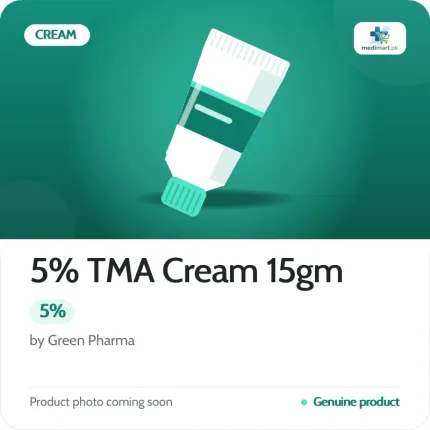 5% TMA Cream 15gm 5% Cream