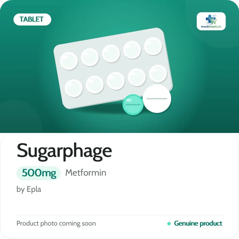 Sugarphage 500mg Tablet