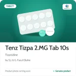 Tenz Tizpa 2.MG Tab 10s  Tablet
