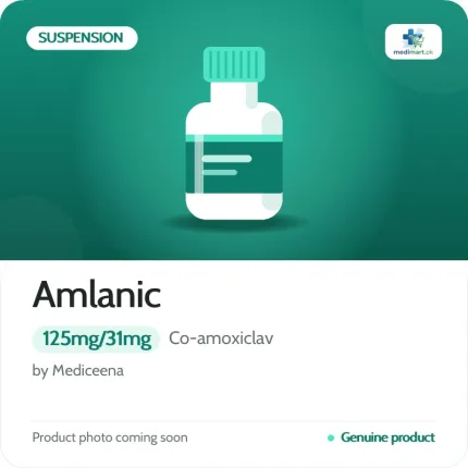 Amlanic 125mg/31mg Suspension