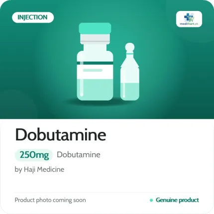 Dobutamine 250mg Injection