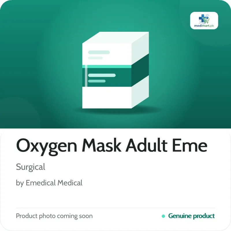 Oxygen Mask Adult Eme Oxygen Mask Adult Eme