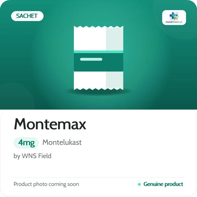 Montemax 4mg Sachet Montemax 4mg Sachet