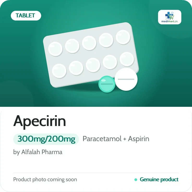 Apecirin 300mg/200mg Tablet